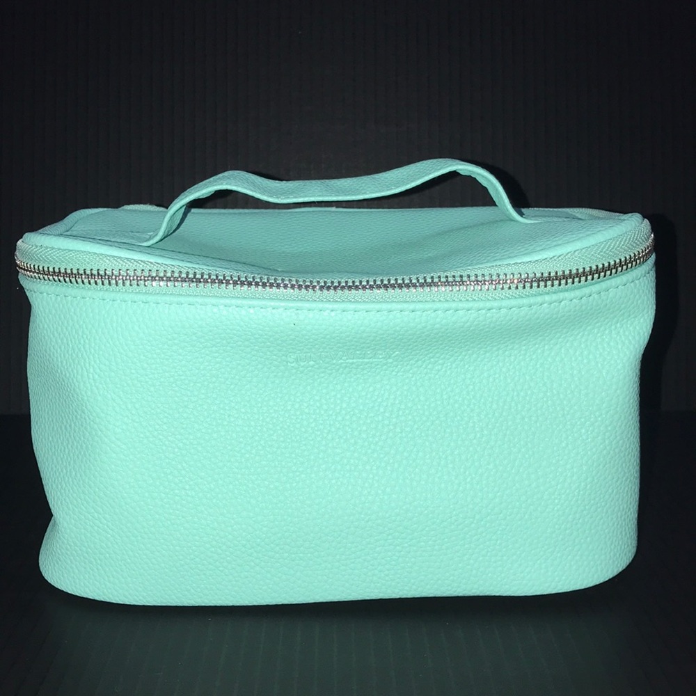 Sun Valley Teal Makeup Bag